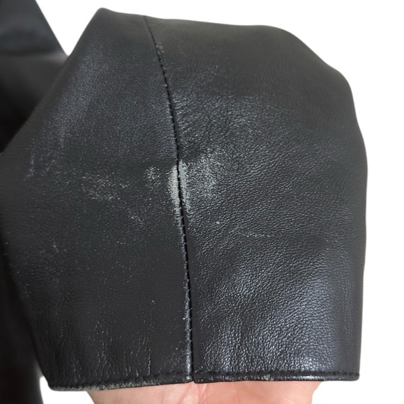 Wilson leather distressed jacket size L - Picture 5 of 10